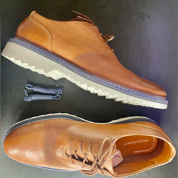 Brand New! Rockport Garret Leather Oxfords - Picture 4 of 5